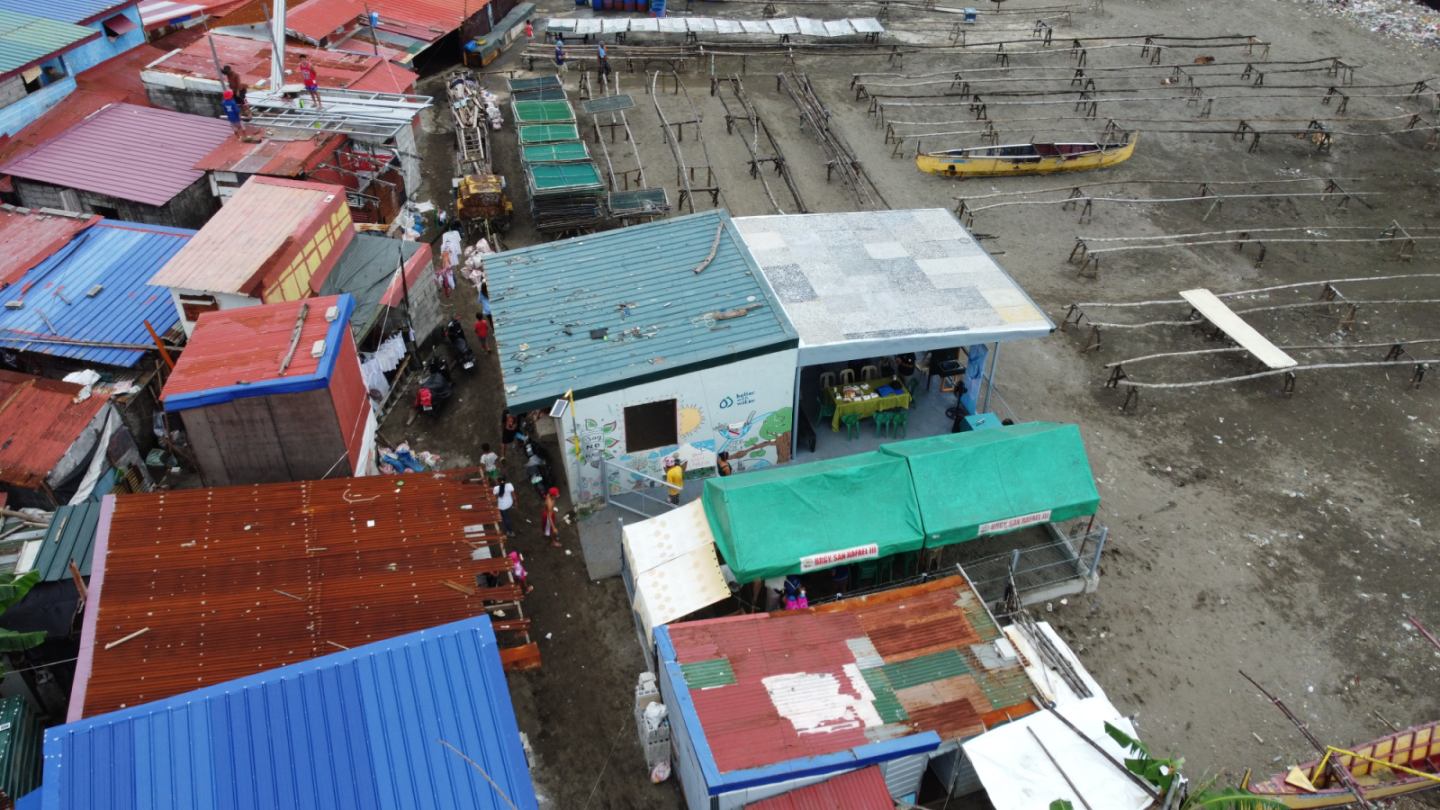 Inauguration de la station de gestion des déchets de Tabing Dagat
