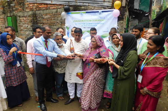New water network in Kalabagan, Bangladesh!